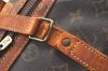 Authentic Louis Vuitton Monogram Sac Souple 35 Hand Boston Bag M41626 Junk 0755H