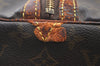 Authentic Louis Vuitton Monogram Sac Souple 35 Hand Boston Bag M41626 Junk 0755H