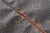 Authentic Louis Vuitton Monogram Sac Souple 35 Hand Boston Bag M41626 Junk 0755H