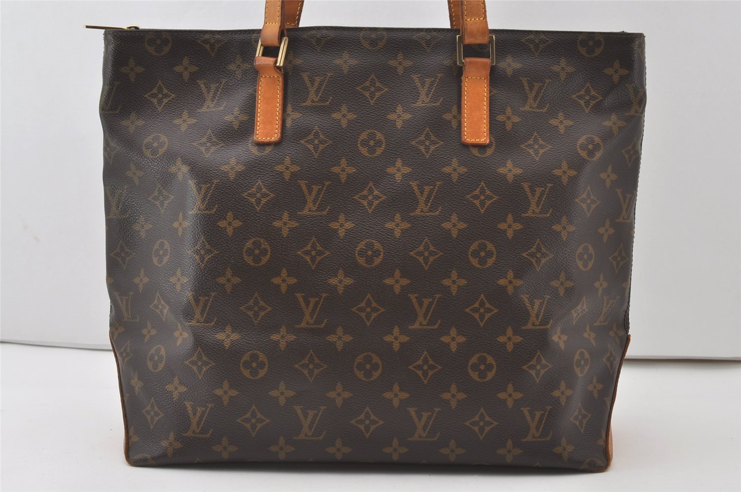 Authentic Louis Vuitton Monogram Cabas Mezzo Shoulder Tote Bag M51151 LV 0756J