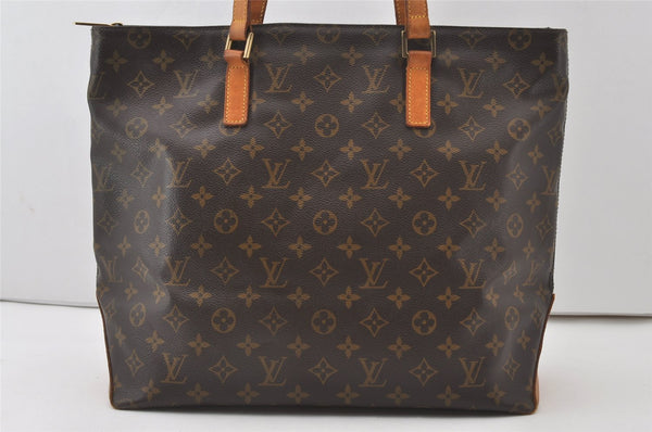 Authentic Louis Vuitton Monogram Cabas Mezzo Shoulder Tote Bag M51151 LV 0756J