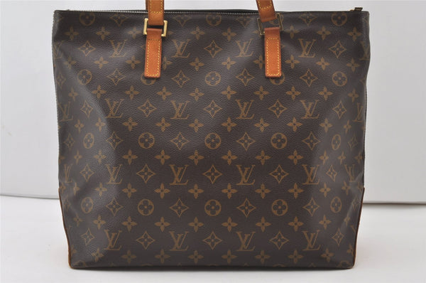 Authentic Louis Vuitton Monogram Cabas Mezzo Shoulder Tote Bag M51151 LV 0756J