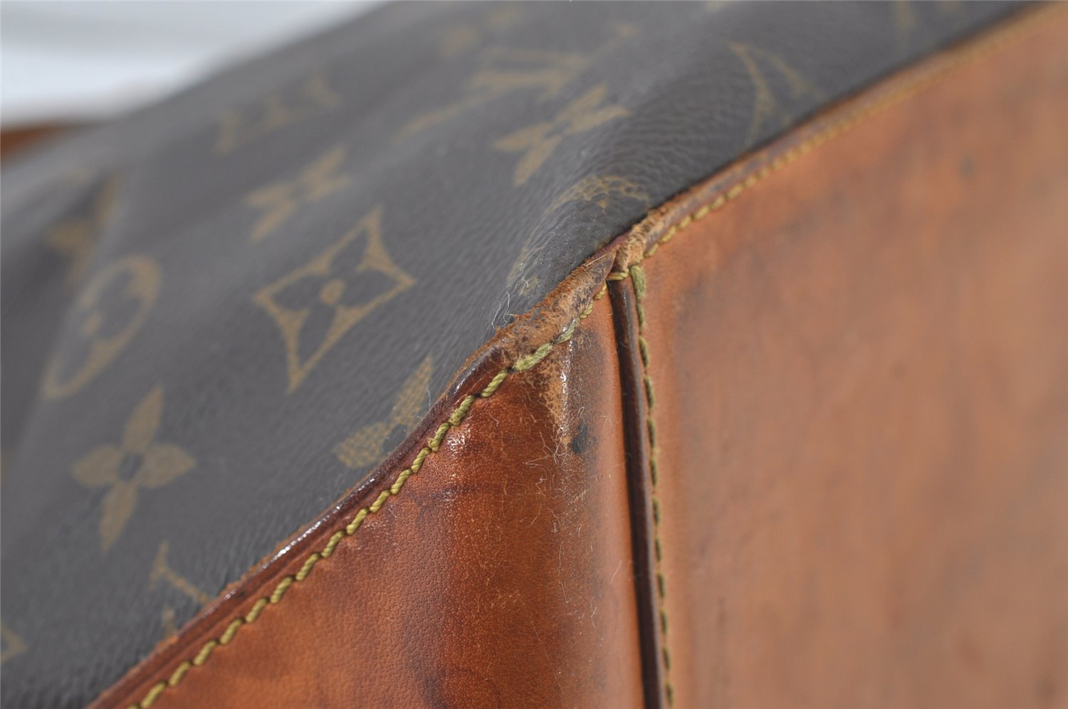 Authentic Louis Vuitton Monogram Cabas Mezzo Shoulder Tote Bag M51151 LV 0756J