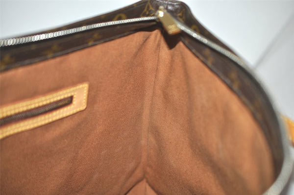 Authentic Louis Vuitton Monogram Cabas Mezzo Shoulder Tote Bag M51151 LV 0756J
