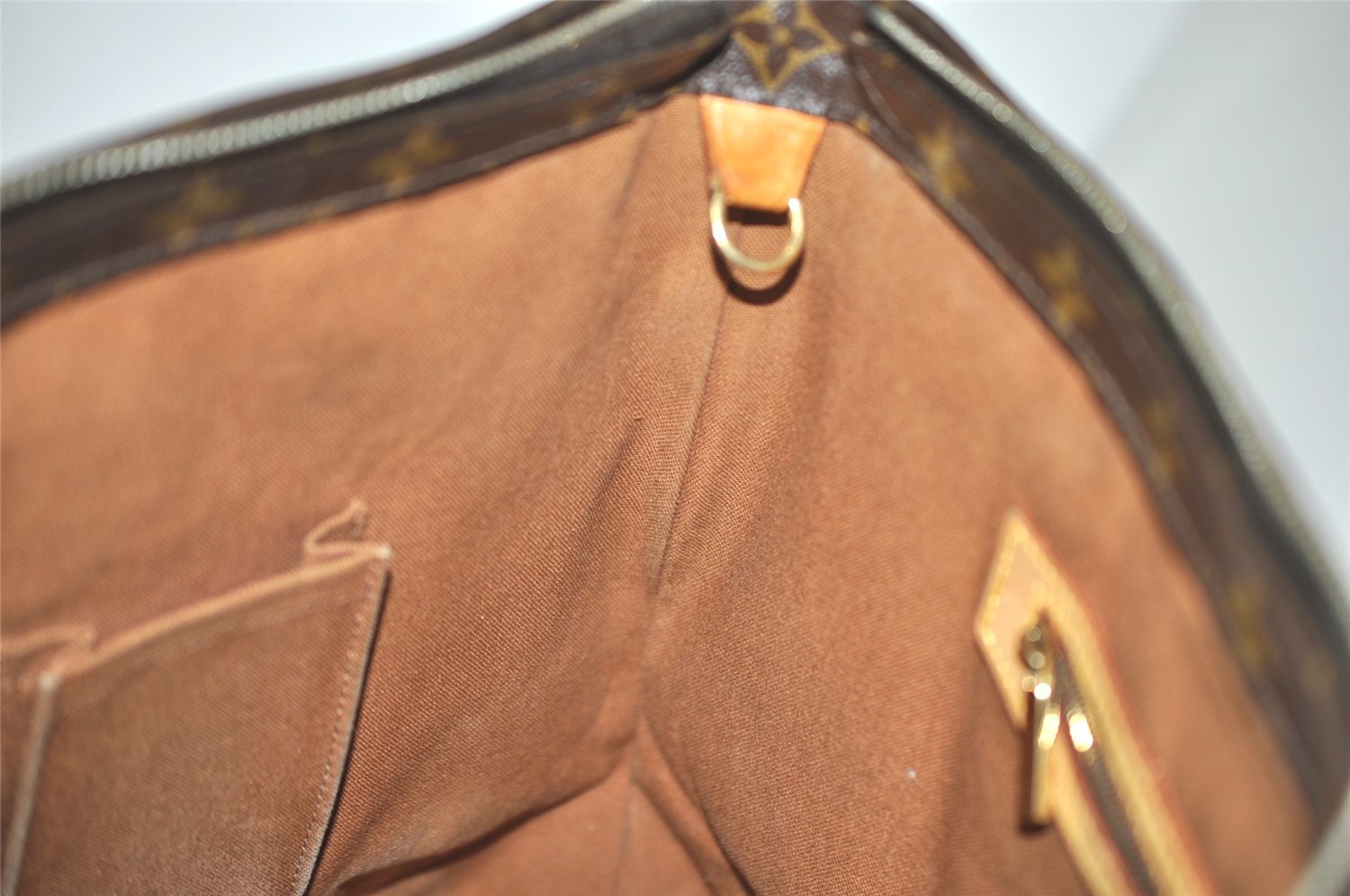 Authentic Louis Vuitton Monogram Cabas Mezzo Shoulder Tote Bag M51151 LV 0756J