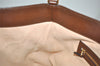 Authentic GUCCI Vintage 2Way Shoulder Tote Bag GG PVC Leather 453705 Brown 0756K