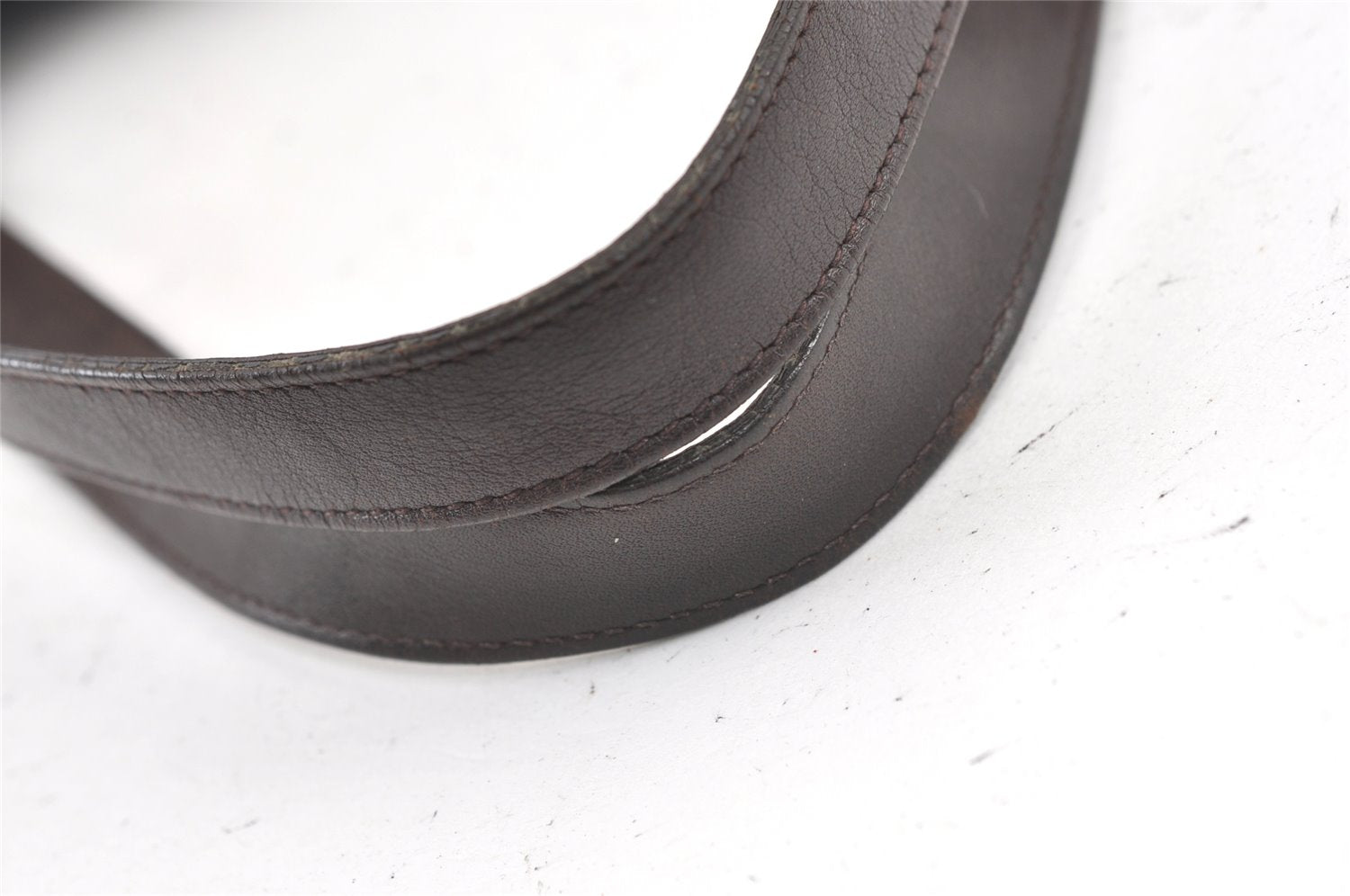 Authentic GUCCI Guccissima Abbey Shoulder Tote Bag GG Leather 130736 Brown 0758K