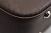 Authentic BURBERRY Vintage Leather Shoulder Hand Bag Purse Brown 0760K