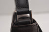 Authentic BURBERRY Vintage Leather Shoulder Hand Bag Purse Brown 0760K