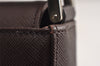 Authentic BURBERRY Vintage Leather Shoulder Hand Bag Purse Brown 0760K