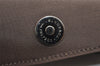 Authentic BURBERRY Vintage Leather Shoulder Hand Bag Purse Brown 0760K