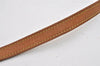 Authentic Louis Vuitton Leather Shoulder Strap Beige 47.4" LV 0762I