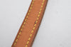 Authentic Louis Vuitton Leather Shoulder Strap Beige 47.4" LV 0762I