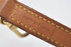 Authentic Louis Vuitton Leather Shoulder Strap Beige 47.4" LV 0762I