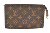 Authentic Louis Vuitton Monogram Pouch For Bucket PM LV 0762K