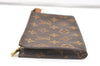 Authentic Louis Vuitton Monogram Pouch For Bucket PM LV 0762K