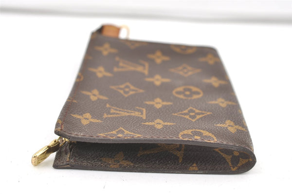 Authentic Louis Vuitton Monogram Pouch For Bucket PM LV 0762K