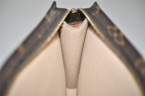 Authentic Louis Vuitton Monogram Pouch For Bucket PM LV 0762K