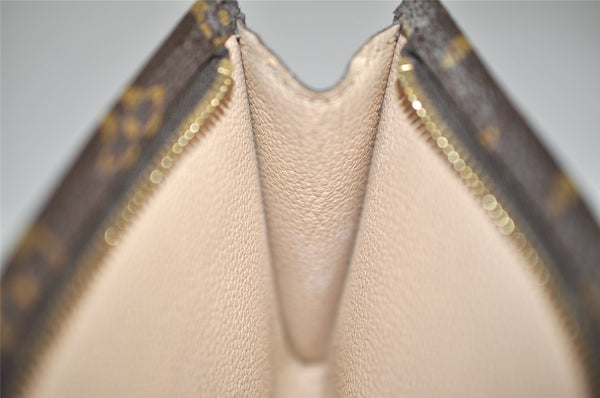 Authentic Louis Vuitton Monogram Pouch For Bucket PM LV 0762K