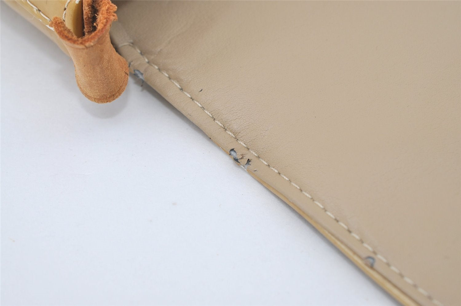 Auth Louis Vuitton Vernis Thompson Street Shoulder Bag Yellow M91008 Junk 0763J