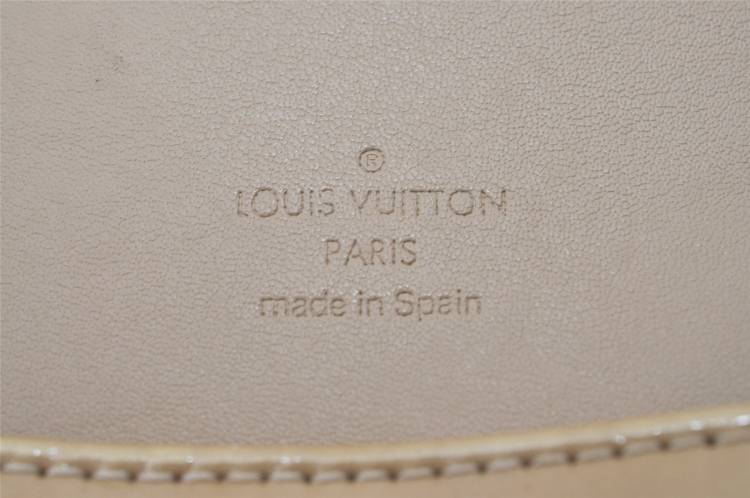 Auth Louis Vuitton Vernis Thompson Street Shoulder Bag Yellow M91008 Junk 0763J