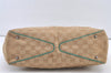 Authentic GUCCI Shoulder Tote Bag GG Canvas Leather 113017 Beige Blue 0763K