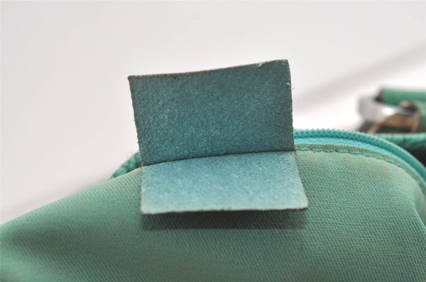 Authentic GUCCI Shoulder Tote Bag GG Canvas Leather 113017 Beige Blue 0763K