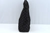Authentic GUCCI Shoulder Bag GG Suede Leather 0013297 Black Junk 0764J