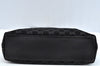 Authentic GUCCI Shoulder Bag GG Suede Leather 0013297 Black Junk 0764J