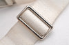 Authentic BURBERRY Vintage Leather Shoulder Cross Body Bag Purse White 0764K