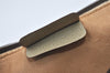 Authentic GUCCI Web Sherry Line Shoulder Cross Bag GG PVC Leather Brown 0765J