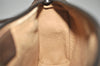 Authentic GUCCI Web Sherry Line Shoulder Cross Bag GG PVC Leather Brown 0765J