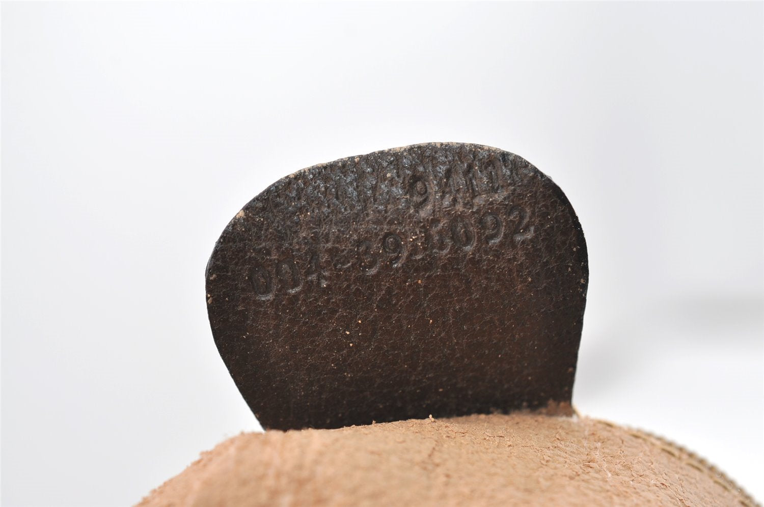 Authentic GUCCI Vintage Clutch Hand Bag Purse GG PVC Leather Brown Junk 0766J