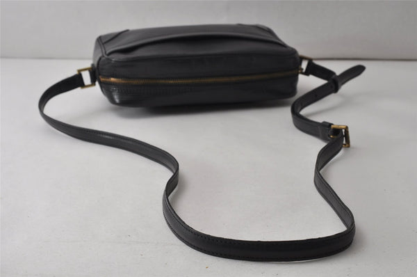 Auth Louis Vuitton Epi Trocadero 24 Shoulder Cross Bag M52312 Black Junk 0766K