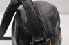 Auth Louis Vuitton Epi Trocadero 24 Shoulder Cross Bag M52312 Black Junk 0766K