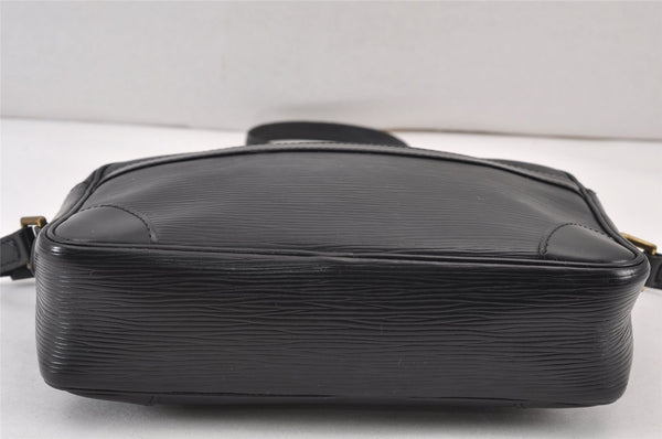 Auth Louis Vuitton Epi Trocadero 24 Shoulder Cross Bag M52312 Black Junk 0766K