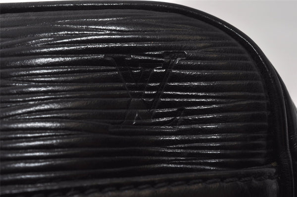 Auth Louis Vuitton Epi Trocadero 24 Shoulder Cross Bag M52312 Black Junk 0766K