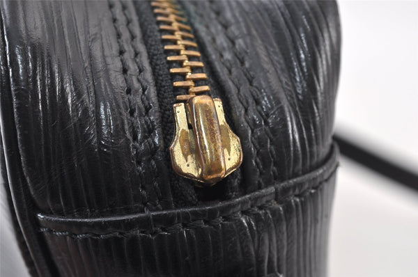 Auth Louis Vuitton Epi Trocadero 24 Shoulder Cross Bag M52312 Black Junk 0766K