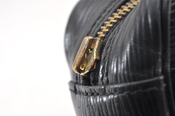 Auth Louis Vuitton Epi Trocadero 24 Shoulder Cross Bag M52312 Black Junk 0766K