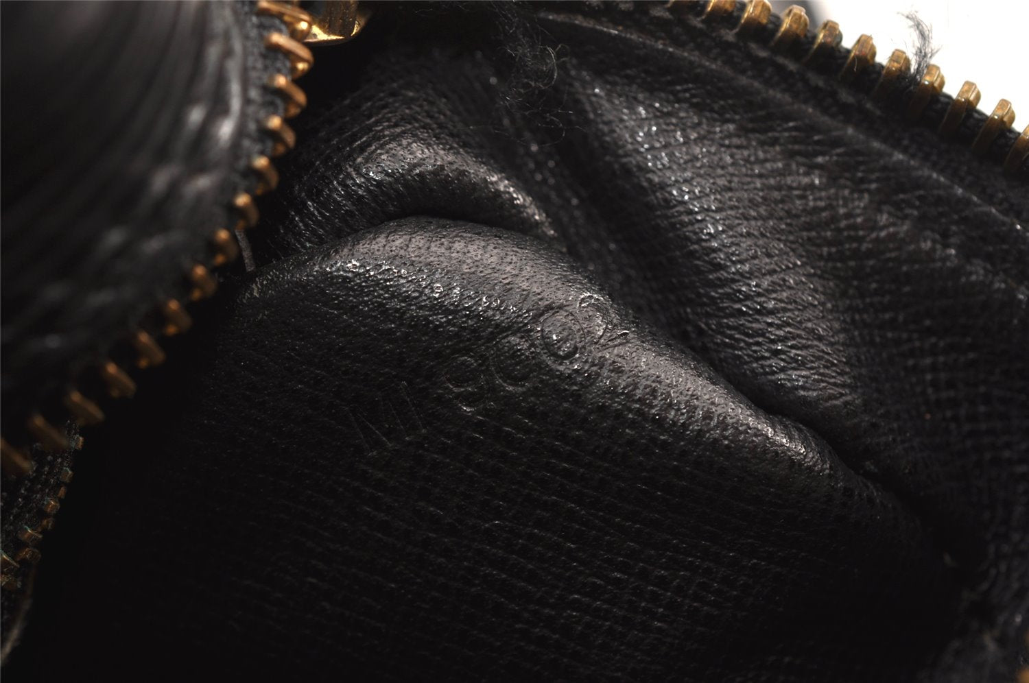 Auth Louis Vuitton Epi Trocadero 24 Shoulder Cross Bag M52312 Black Junk 0766K