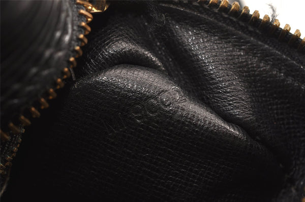 Auth Louis Vuitton Epi Trocadero 24 Shoulder Cross Bag M52312 Black Junk 0766K