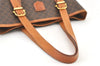 Authentic CELINE Macadam Blason Shoulder Hand Bag Purse PVC Leather Brown 0767K