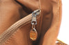 Authentic CELINE Macadam Blason Shoulder Hand Bag Purse PVC Leather Brown 0767K