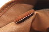 Authentic CELINE Macadam Blason Shoulder Hand Bag Purse PVC Leather Brown 0767K