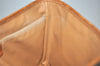 Authentic CELINE Macadam Blason Shoulder Hand Bag Purse PVC Leather Brown 0767K