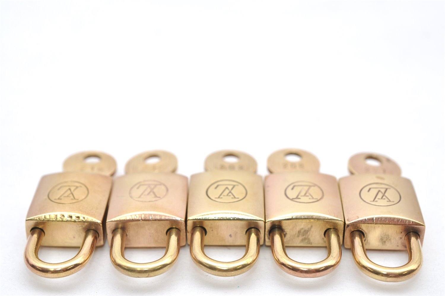 Authentic Louis Vuitton Padlock and Key 10Set Old Model LV 0767L