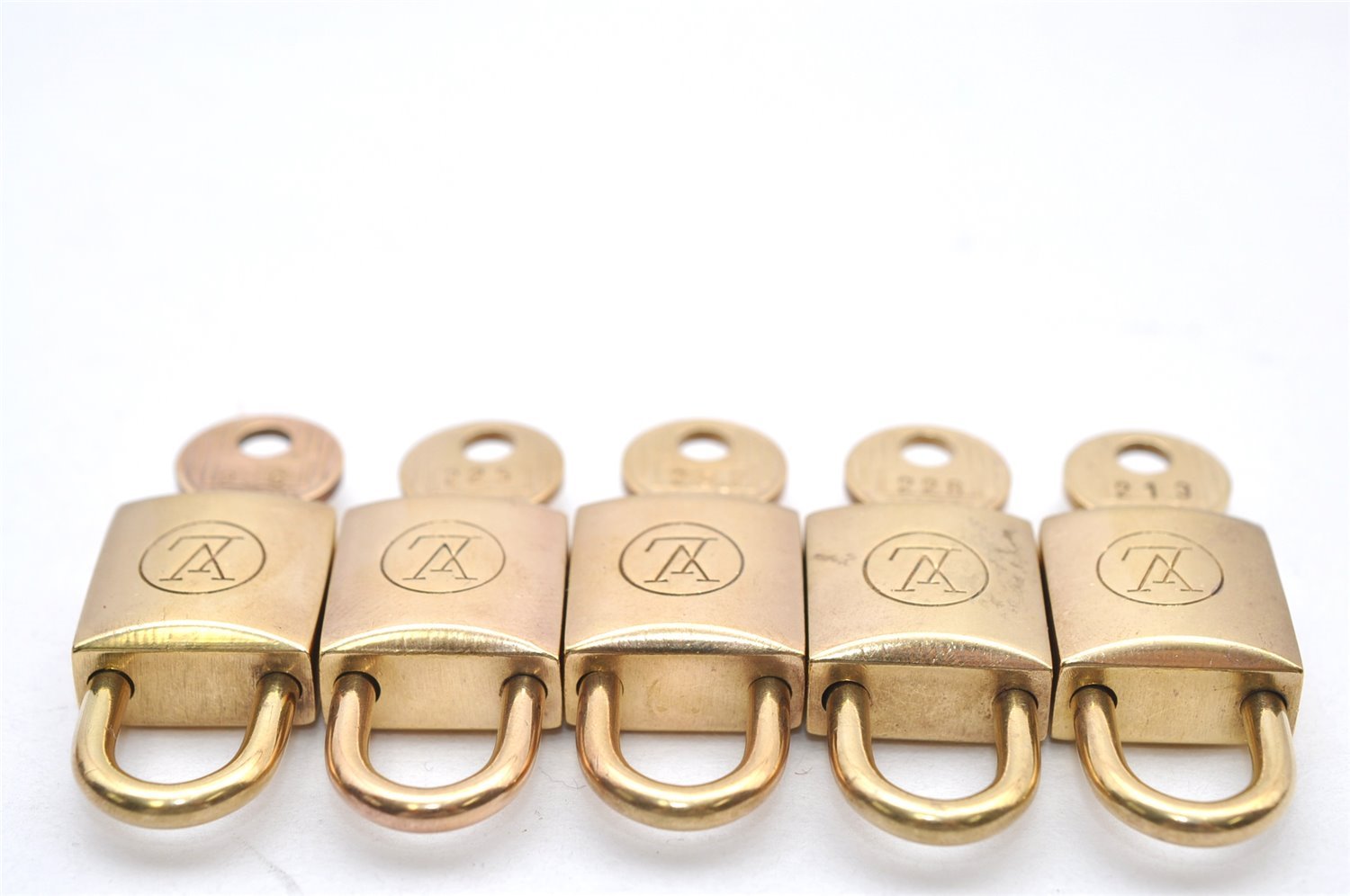 Authentic Louis Vuitton Padlock and Key 10Set Old Model LV 0767L