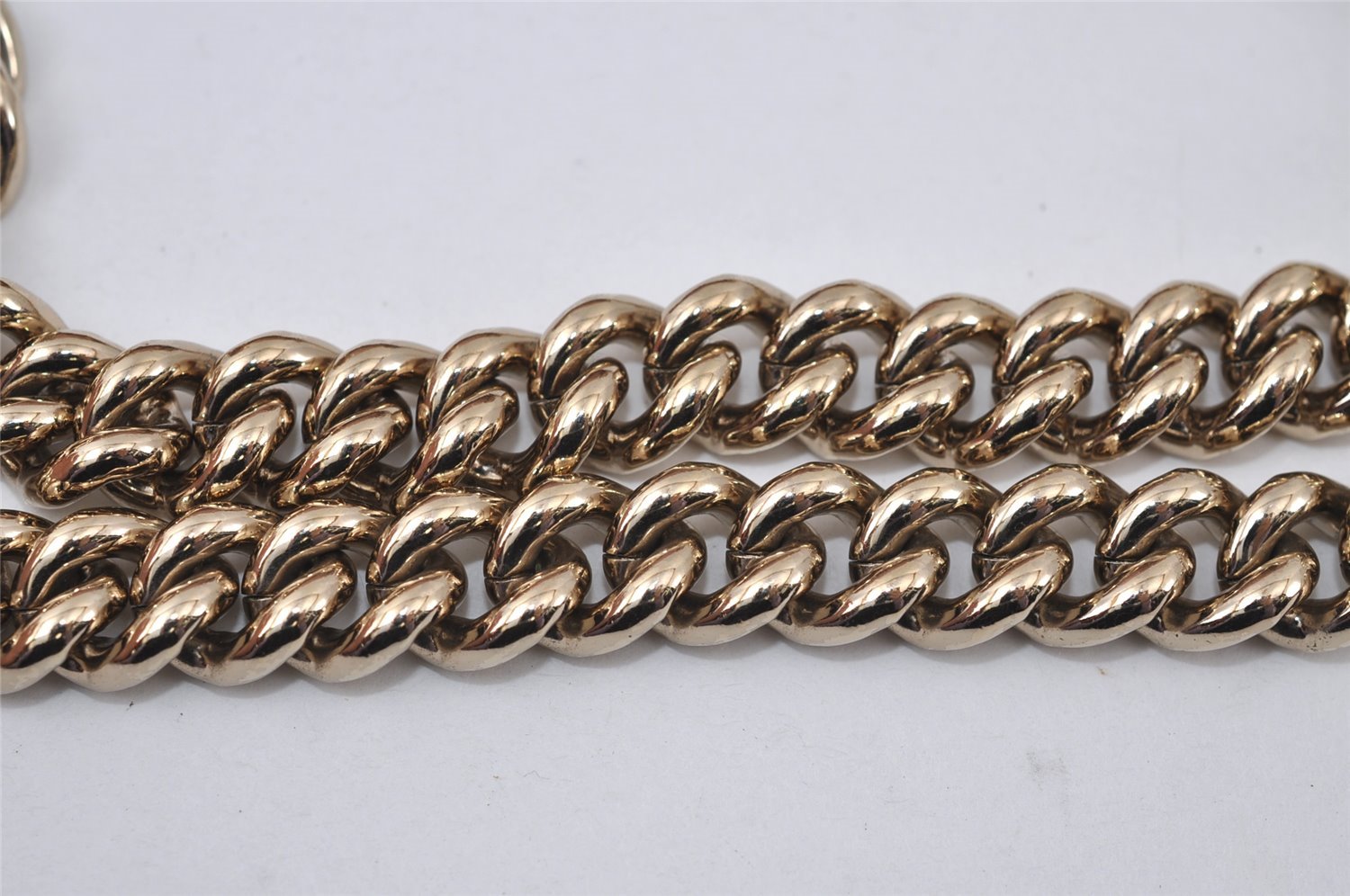 Authentic GUCCI SOHO Tassel Chain Shoulder Hand Bag GG Leather 308983 Pink 0768J