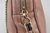 Authentic GUCCI SOHO Tassel Chain Shoulder Hand Bag GG Leather 308983 Pink 0768J