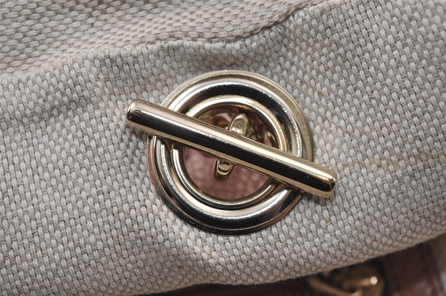 Authentic GUCCI SOHO Tassel Chain Shoulder Hand Bag GG Leather 308983 Pink 0768J